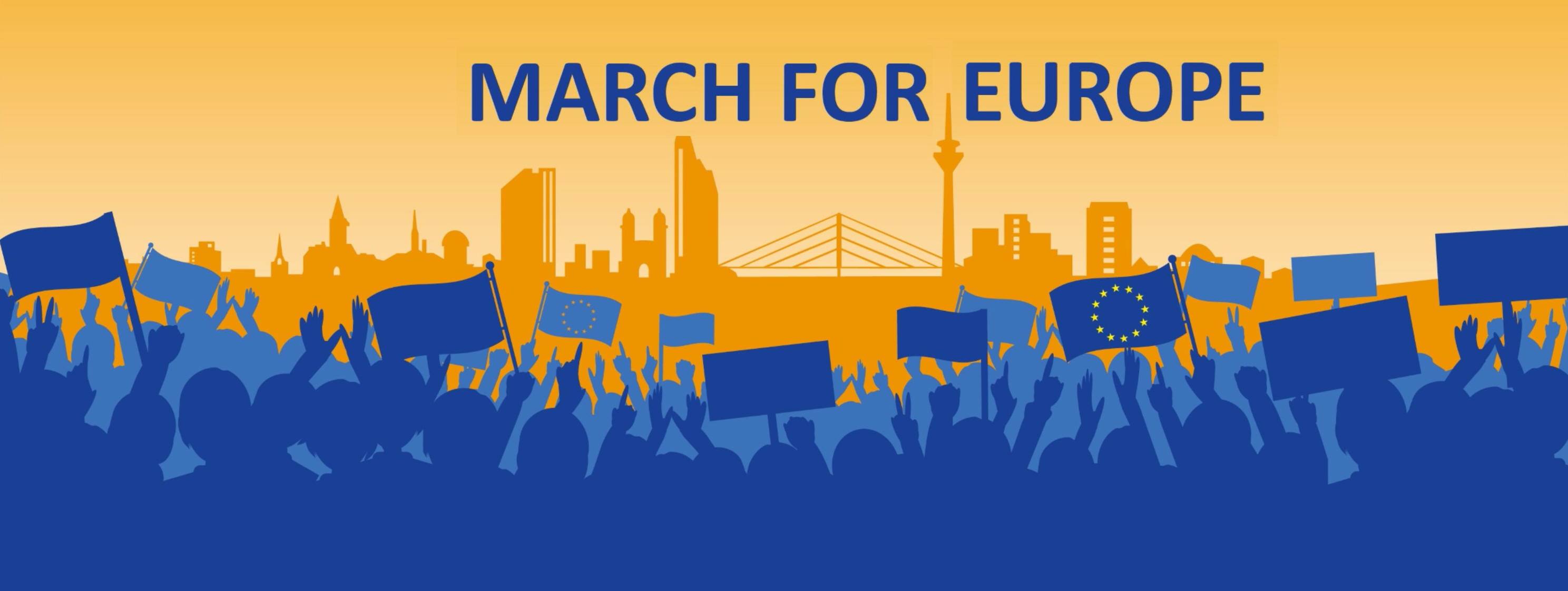 March for Europe Düsseldorf