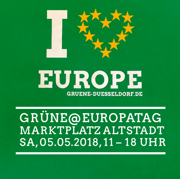 GRÜNE @ Düsseldorfer Europatag 2018: Zukunft Europa